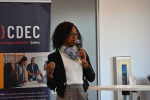 Lolita Toche, analyste financière et formatrice, Réseau d’investissement social du Québec.